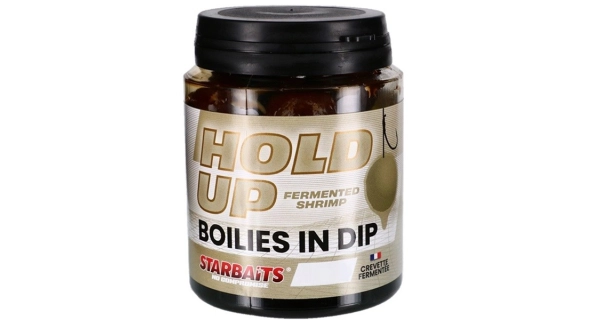 STARBAITS - Boilies v dipe Concept Hold Up Fermented Shrimp 20 mm 150 g