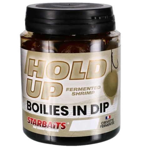 STARBAITS - Boilies v dipe Concept Hold Up Fermented Shrimp 24 mm 150 g