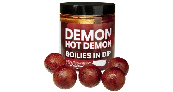STARBAITS - Boilies v dipe Concept Hot Demon 20 mm 150 g