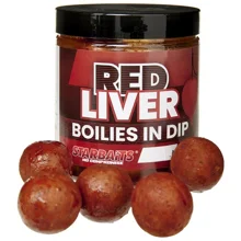 STARBAITS - Boilies v dipe Concept Red Liver 20 mm 150 g