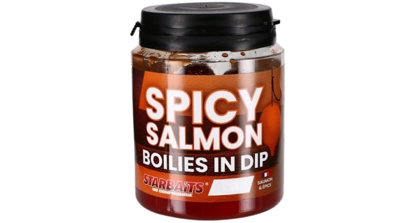 STARBAITS - Boilies v dipe Concept Spicy Salmon 20 mm 150 g