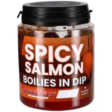 STARBAITS - Boilies v dipe Concept Spicy Salmon 24 mm 150 g