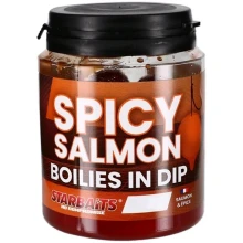 STARBAITS - Boilies v dipe Concept Spicy Salmon 24 mm 150 g