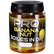 STARBAITS - Boilies v dipe Probiotic Banana Nut 20 mm 150 g