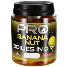 STARBAITS - Boilies v dipe Probiotic Banana Nut 20 mm 150 g