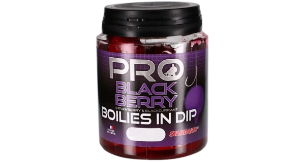 STARBAITS - Boilies v dipe Probiotic Blackberry 20 mm 150 g