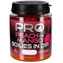 STARBAITS - Boilies v dipe Probiotic Broskyňa mango 20 mm 150 g