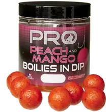 STARBAITS - Boilies v dipe Probiotic Broskyňa mango 20 mm 150 g