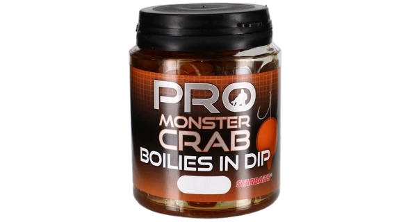 STARBAITS - Boilies v dipe Probiotic Monster Crab 20 mm 150 g