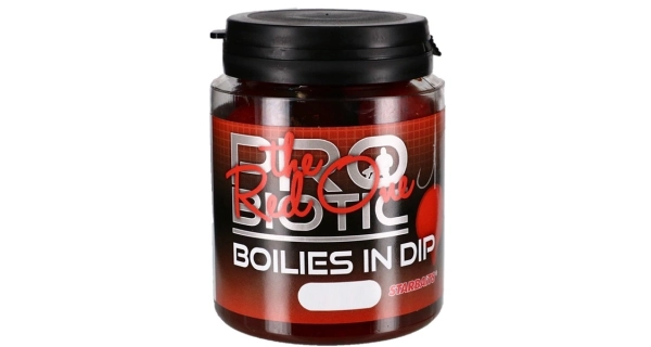 STARBAITS - Boilies v dipe Probiotic Red One 24 mm 150 g