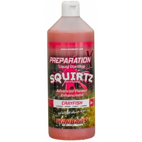 STARBAITS - Booster Prep x Squirtz Crayfish 1 l