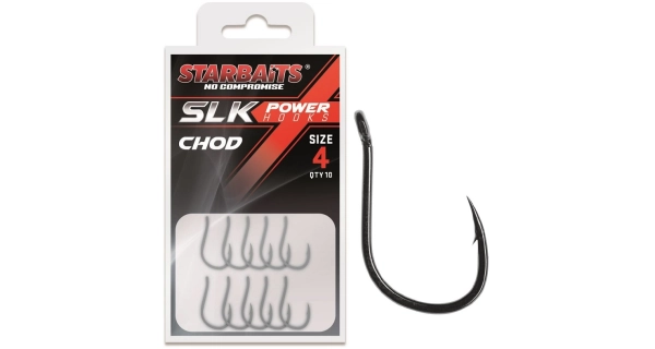 STARBAITS - Háčiky Power Hook PTFE Teflón Chod 6 (10 ks)
