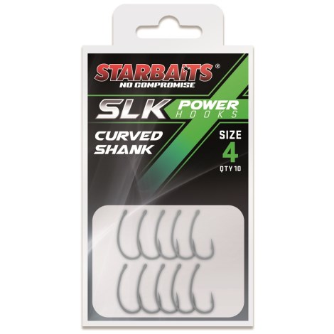 STARBAITS - Háčiky Power Hook PTFE Teflón Curved Shank 8 (10 ks)