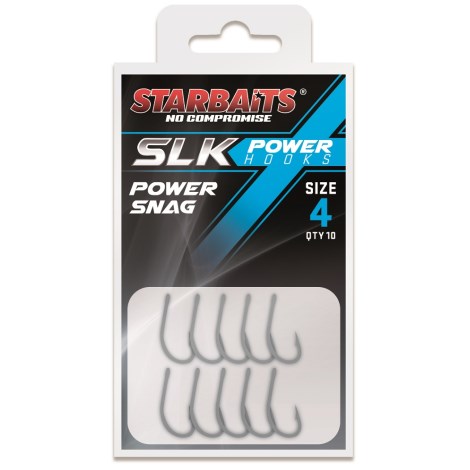 STARBAITS - Háčiky Power Hook PTFE Teflón Power Snag 8 (10 ks)