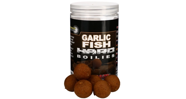 STARBAITS - Hard Boilies Garlic Fish 24 mm 200 g
