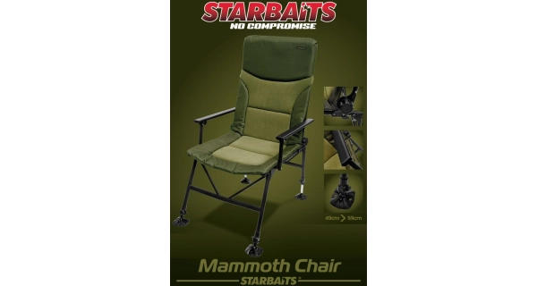 STARBAITS - Kreslo Mammoth Chair