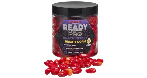 STARBAITS - Kukurica Bright Ready Seeds PRO Blackberry 250 ml