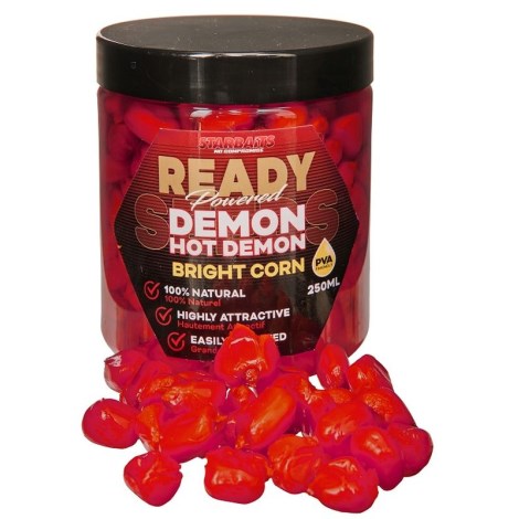 STARBAITS - Kukurica Ready Seeds Hot Demon 250 ml