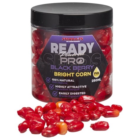 STARBAITS - Kukuřice Bright Ready Seeds PRO Blackberry 250 ml