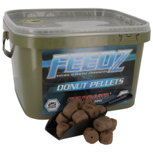 STARBAITS - Pelety s dierou Feedz Donuts 25 mm 4,5 kg