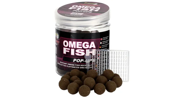 STARBAITS - Plávajúce boilie Omega Fish 14 mm 80 g