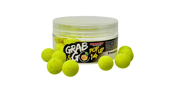 STARBAITS - Plávajúce Boilie Pop-Up G&G Global 20 g 14 mm Pineapple