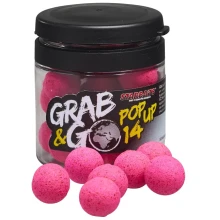 STARBAITS - Plávajúce Boilie Pop-Up G&G Global 20 g 14 mm Strawberry Jam