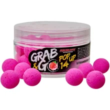 STARBAITS - Plávajúce Boilie Pop-Up G&G Global 20 g 14 mm Strawberry Jam