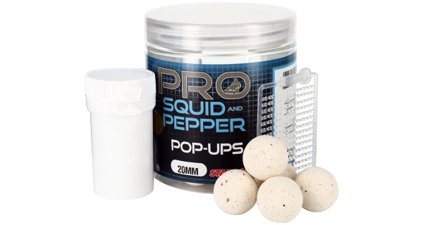 STARBAITS - Plávajúce Boilie Probiotic Squid & Pepper 60 g 20 mm