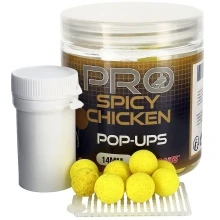 STARBAITS - Plávajúce boilies Probiotic Spicy Chicken 60g 14mm