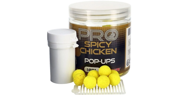 STARBAITS - Plávajúce boilies Probiotic Spicy Chicken 60g 14mm