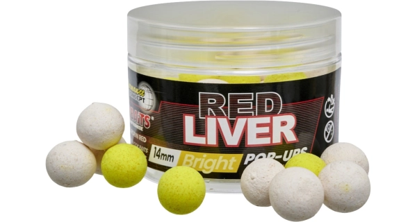 STARBAITS - Pop Up Bright Red Liver 14 mm 50 g