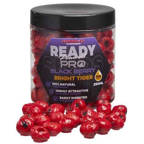 STARBAITS - Tigrie orech Bright Ready Seeds 250 ml Pre Blackberry