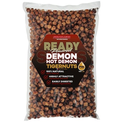 STARBAITS - Tigrie orech Ready Seeds Hot Demon Tigernuts 1kg