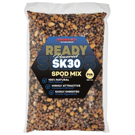 STARBAITS - Zmes partiklu Spod Mix Ready Seeds SK30 1 kg