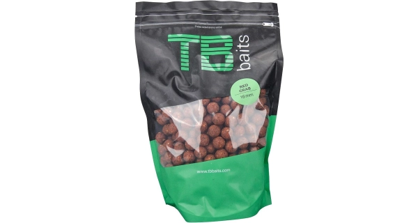 TB BAITS - Boilie 16 mm 1 kg Red Crab