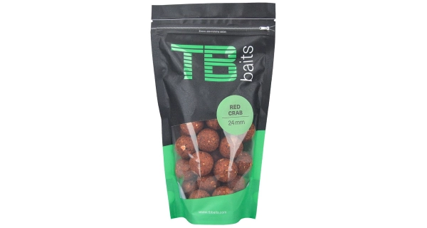 TB BAITS - Boilie 24 mm 250 g Red Crab