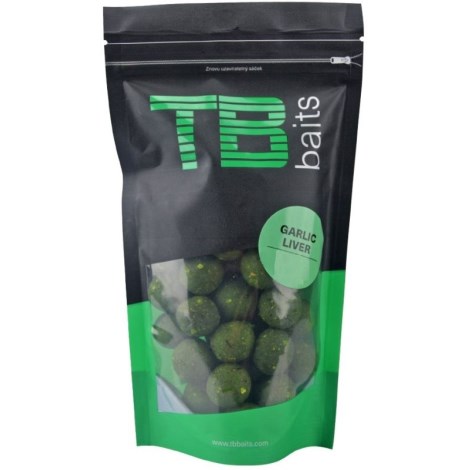TB BAITS - Boilie Garlic Liver 24 mm 250 g