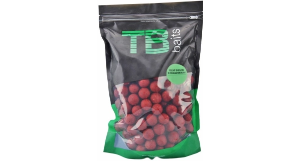 TB BAITS - Boilie GLM Squid Strawberry 20 mm 2,5 kg