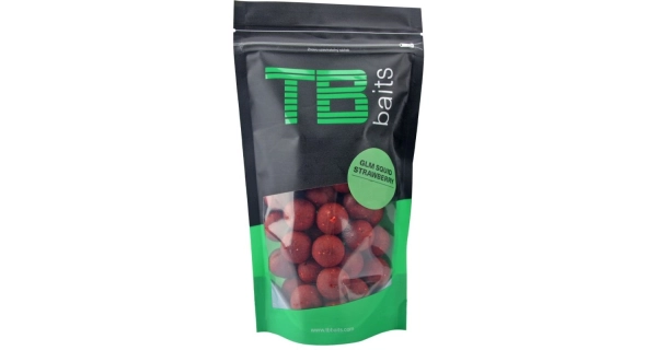 TB BAITS - Boilie GLM Squid Strawberry 24 mm 250 g