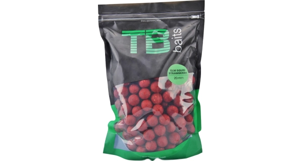 TB BAITS - Boilie Squid Strawberry 20 mm 1 kg