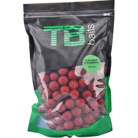 TB BAITS - Boilie Squid Strawberry 20 mm 1 kg