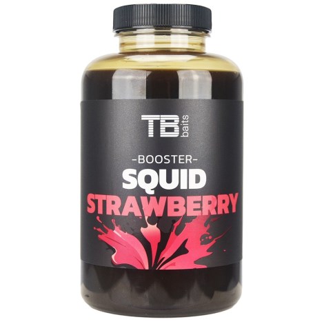 TB BAITS - Booster Squid Strawberry 500 ml