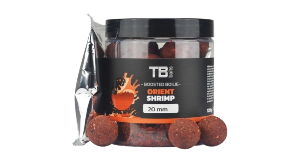 TB BAITS - Boosterované boilie Orient Shrimp 20 mm 120 g