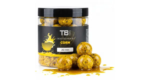 TB BAITS - Boosterované boilies Corn 24 mm 120 g