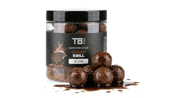 TB BAITS - Boosterované boilies Grand Krill 16 mm 120 g
