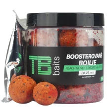 TB BAITS - Boosterované boilies Peach Liver 20-24 mm 120 g