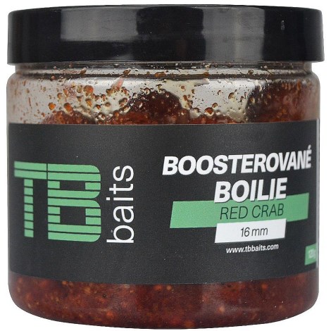 TB BAITS - Boosterované boilies Red Crab 16 mm 120 g