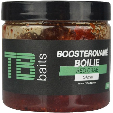 TB BAITS - Boosterované boilies Red Crab 24 mm 120 g