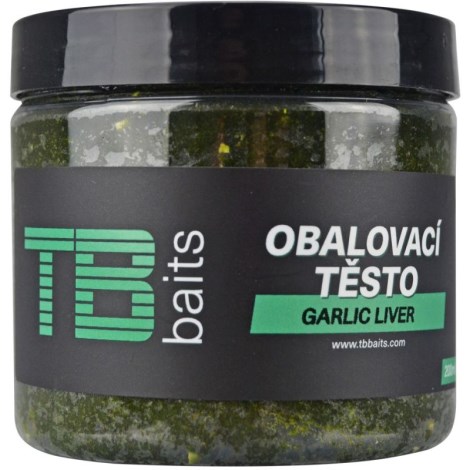 TB BAITS - Obaľovacia Pasta Garlic Liver 200 ml